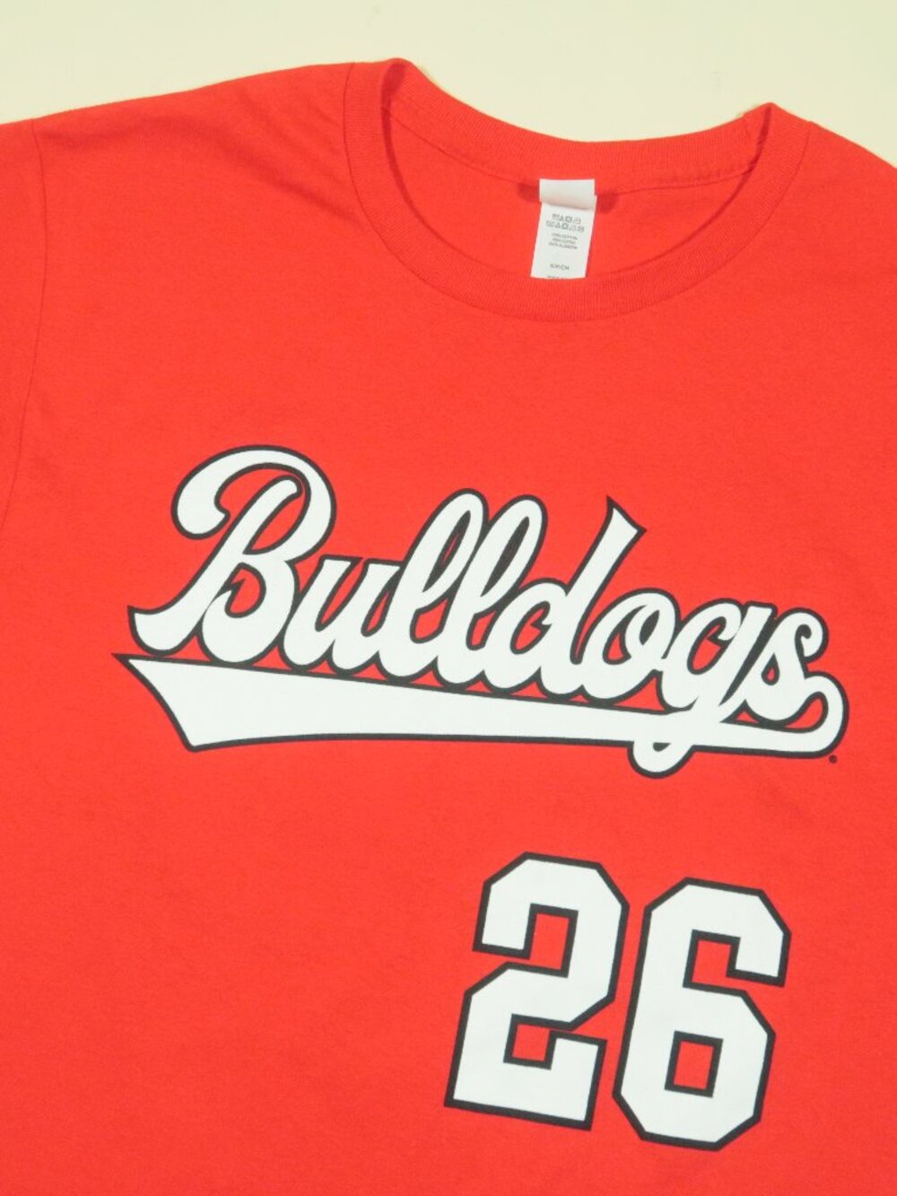 Georgia Bulldogs Baseball T Shirt #26 Mens Small Red 2026 Season New
